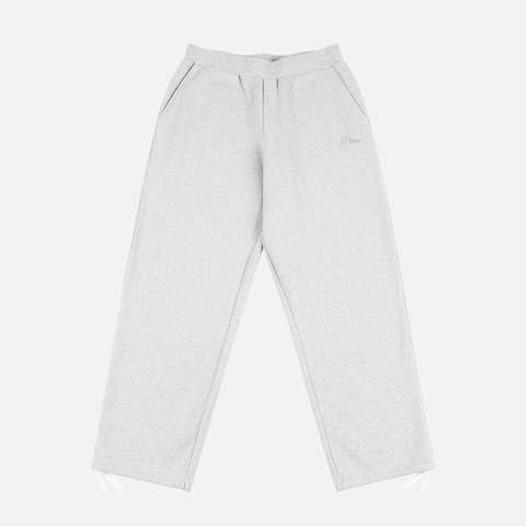 Dime Cursive Small Logo Sweatpants - Ash