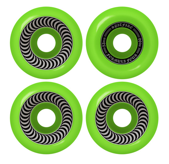 Spitfire F4 99D OG Classics Wheels - Green – Pro Skateboards