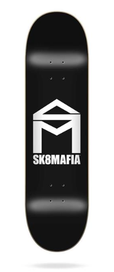Sk8 Mafia House Logo Micro Deck - Black