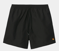 Carhartt WIP Chase Swim Short - Black/Gold