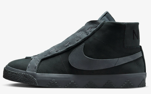Nike SB Zoom Blazer Mid Shoe - Anthracite/Dark Smoke Grey (Di'orr Greenwood)