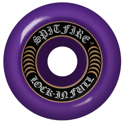 Spitfire F4 99D Lock-In Full Wheels - Purple