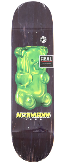 Real Hermann Stene Pro Deck - Yellow/Green/Pink