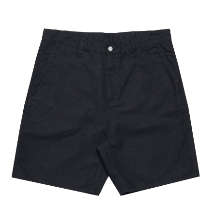 Carhartt WIP Walter Single Knee Shorts - Linen Black