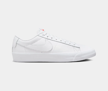 Nike SB Zoom Blazer Low Pro GT ISO Shoe - White/White/White