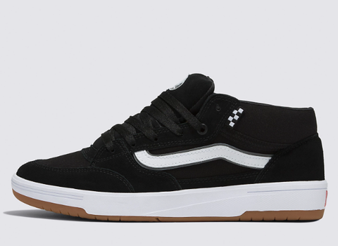 Vans Skate Zahba Mid Shoe - Black/White