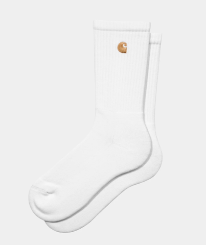 Carhartt WIP Chase Socks - White