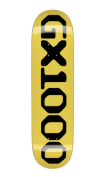 GX100 Logo Deck - Yellow