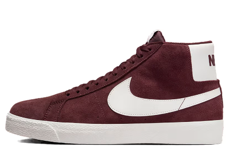 Nike SB Zoom Blazer Mid Shoe Burgundy Crush Summit White