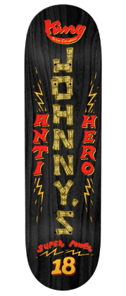 Anti Hero Cardiel Super Powered Deck - Black