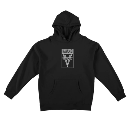 Venture Awake Hooded Sweater - Black/Grey