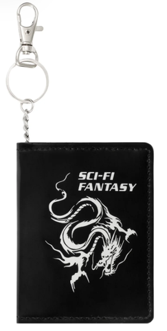 Sci-Fi Fantasy Dragon Wallet - Black