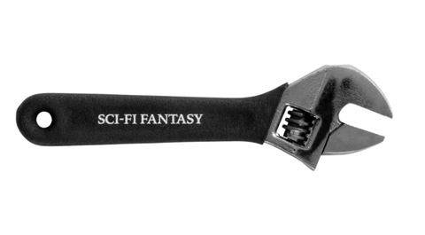 Sci-Fi Fantasy Adjustable Wrench - Black