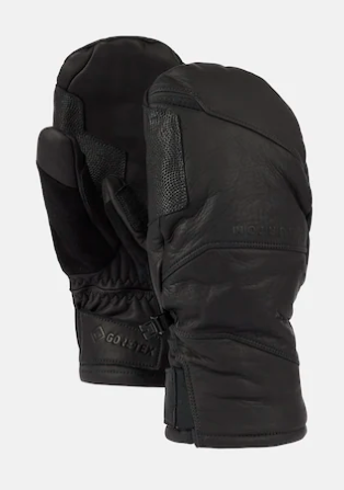 Burton AK Gore-Tex Clutch Leather Mitt - True Black