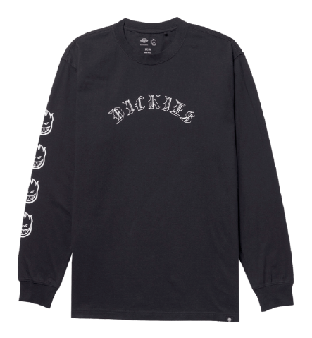 Dickies Skateboarding x Spitfire L/S T-Shirt - Black