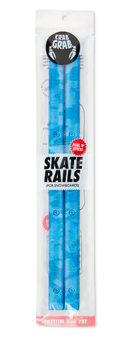 Crab Grab Skate Rails - Blue Swirl