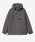 Carhartt WIP Windbreaker Pullover (Winter) - Graphite/White