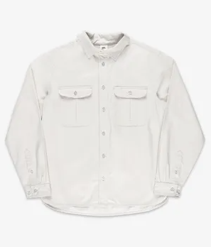 Nike SB Tanglin Button LS Shirt - Light Bone