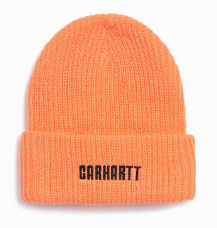 Carhartt WIP Industry Beanie - Lumo Orange