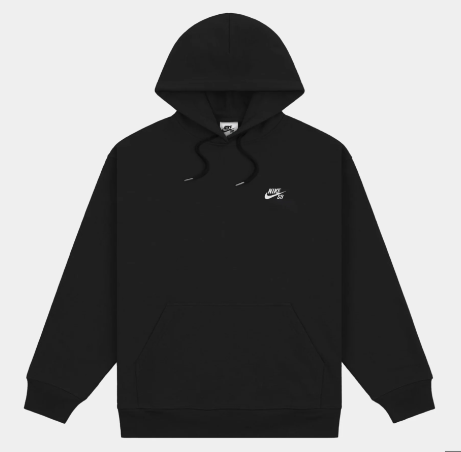 Nike SB Essential Hooded Sweater - Black/White