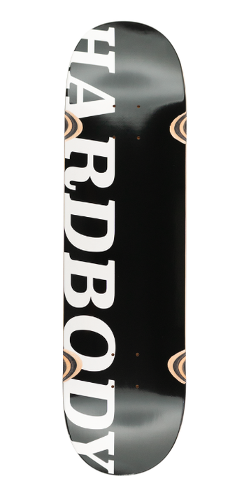 Hardbody Classic Logo Wheel Well Deck - Black/White