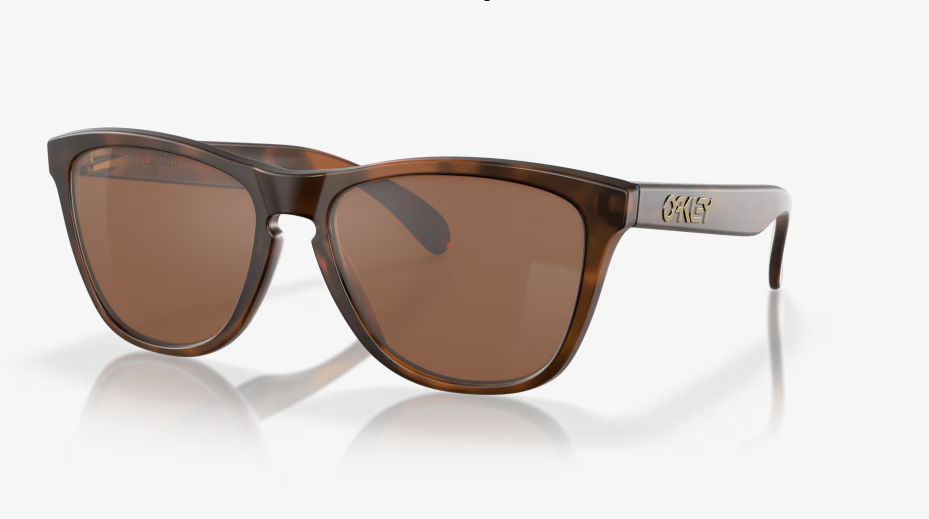Oakley Frogskins Sunglasses - Matte Brown/Prizm Tungsten