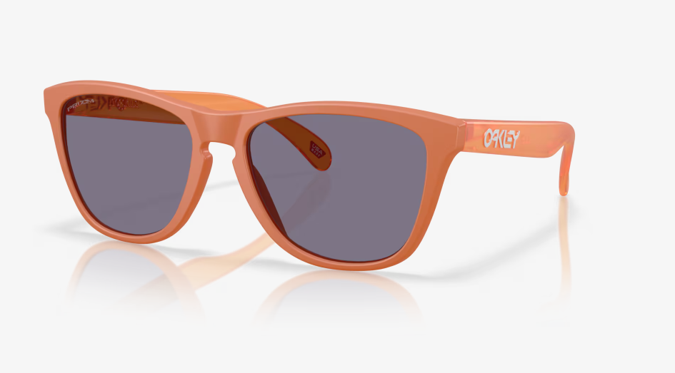 Oakley Frogskins Sunglasses - Matte Ginger/Prizm Grey
