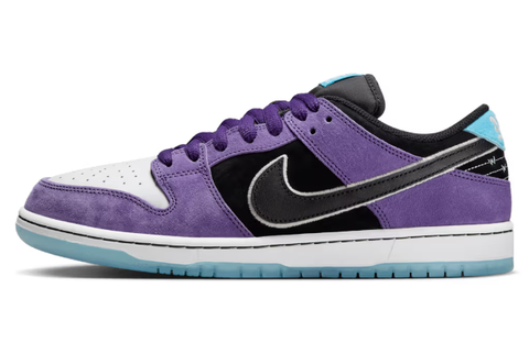 Nike SB Dunk Low Pro QS Shoe - Court Purple/Black/White/Lagoon Pulse (Hayley Wilson)