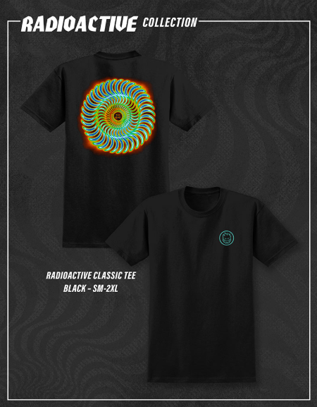 Spitfire Radioactive T-Shirt - Black