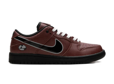 Nike SB Dunk Low Pro QS Shoe - Dark Pony/Black/Silver/White (Limo)