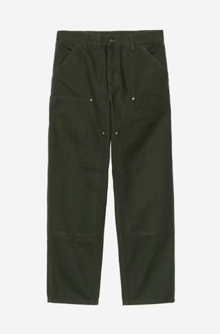 Carhartt WIP Double Knee Pant - Olive Rinsed