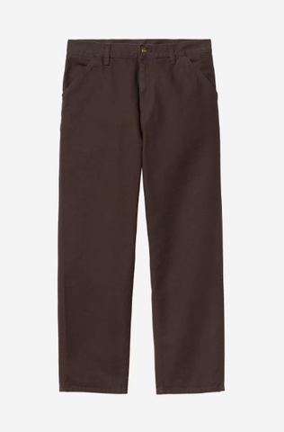 Carhartt WIP Simple Canvas Pant - Tobacco Rinsed