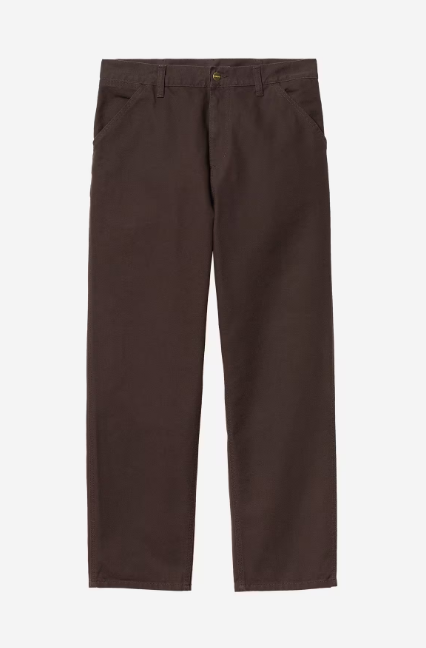 Carhartt WIP Simple Canvas Pant - Tobacco Rinsed