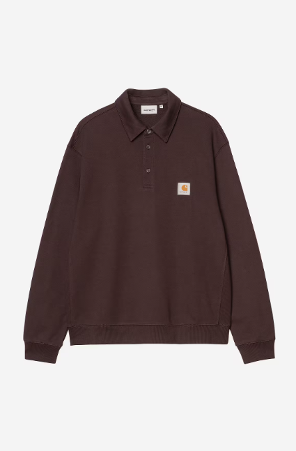 Carhartt WIP Polo Sweatshirt - Palisander