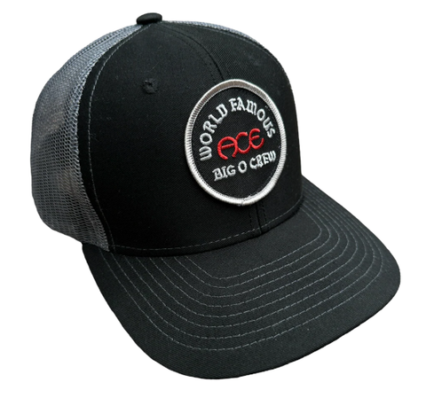 Ace World Famous Trucker Cap - Black