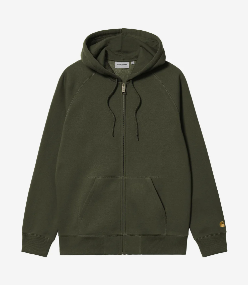 Carhartt WIP Hooded Chase Jacket - Olive
