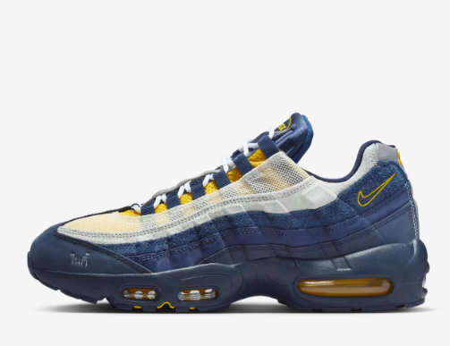 Nike SB Air Max 95 x Eric Koston Shoe - Obsidian/Speed Yellow