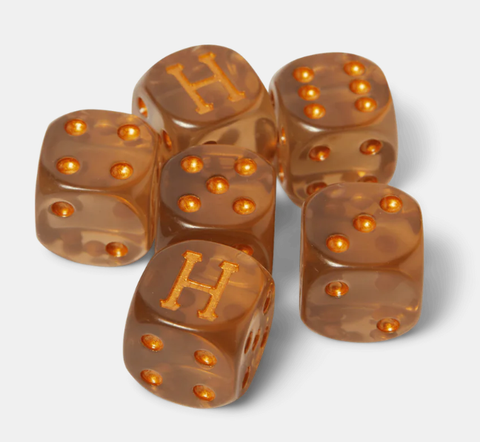 Huf Lux Dice Set - Brown