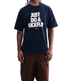 Nike SB Koston M90 T-Shirt - Midnight Navy
