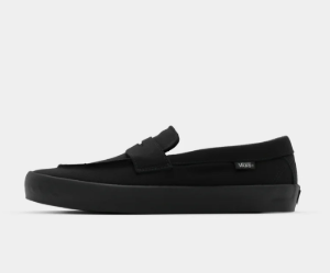 Vans Skate Loafer (Suede) Shoe - Black/Black