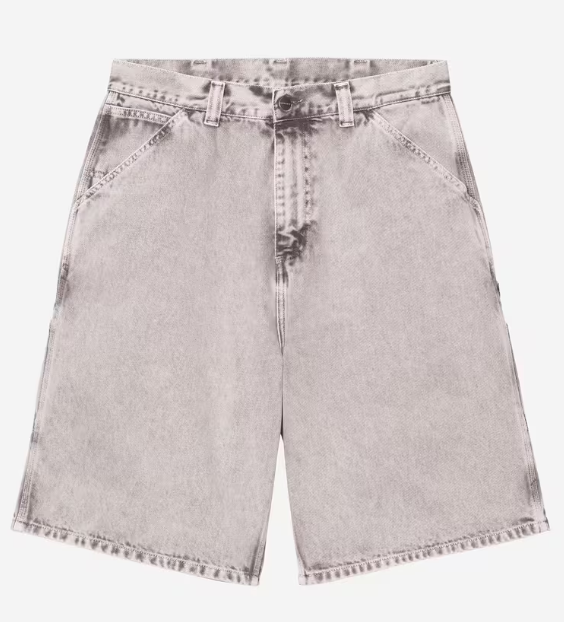 Carhartt WIP OG Single Knee Short - Black Chalk Wash