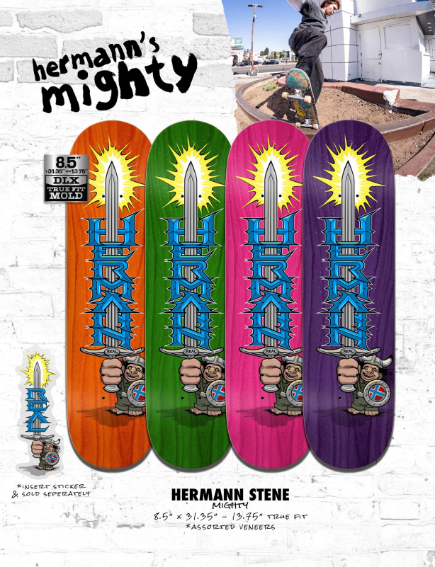 Real Hermann Mighty Deck