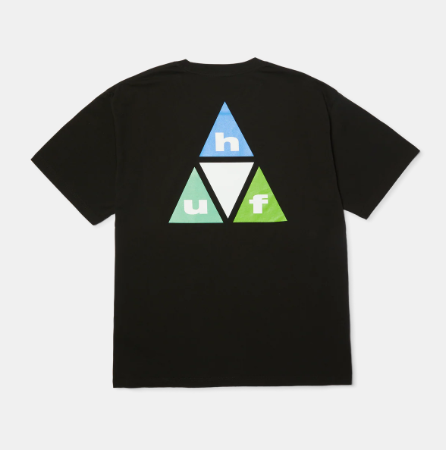 Huf Prism Triple Triangle T-Shirt - Black