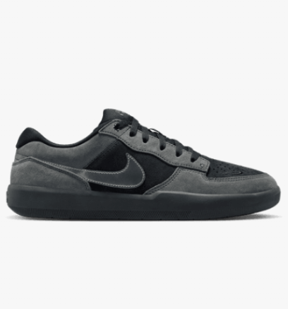 Nike SB Force 58 Shoe - Black/Metallic Dark Grey/Gym Red
