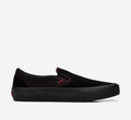 Vans Skate Slip-On Shoe - Black/Black/Red