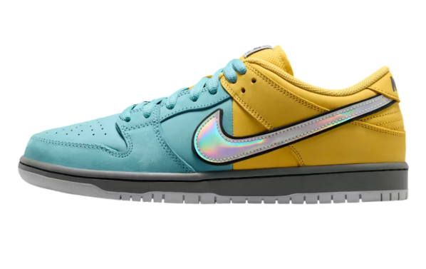 Nike SB Dunk Low Pro Shoe - Lightening/Wolf Grey/Denim