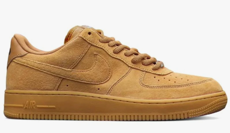 Nike SB Air Force 1 Shoe - Flax/Black/Gum Light Brown