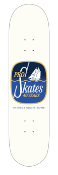 Pro Skates 40th Luke Norrad Schooner Deck - White