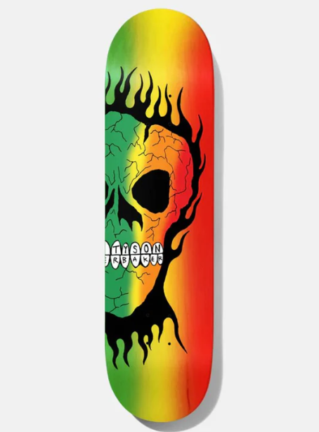 Baker TP Rasta Skull Deck