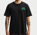 Nike SB Logo LBR T-Shirt - Black/Court Green